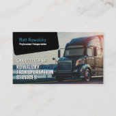 Transport & Logistik | Lastkraftwagen Visitenkarte (Vorderseite)