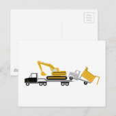 Transport Postkarte (Vorne/Hinten)