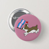Transport-Stolzcorgi-Button Button (Vorne & Hinten)