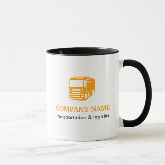 Transport und Logistik-Logo-Tasse Tasse (Rechts)