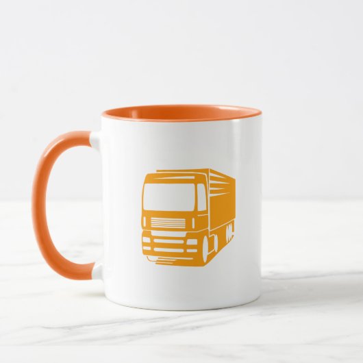 Transport und Logistik-Tasse Tasse (Links)