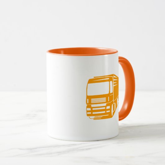 Transport und Logistik-Tasse Tasse (VorderseiteRechts)