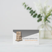 Transport- und Speicherdienstleistungen Visitenkarte (Stehend Vorderseite)