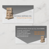 Transport- und Speicherdienstleistungen Visitenkarte (Vorne/Hinten)