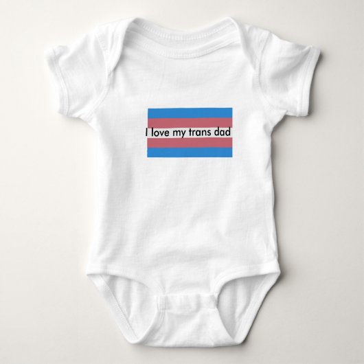 Transport-Vati-Shirt Baby Strampler (Vorderseite)