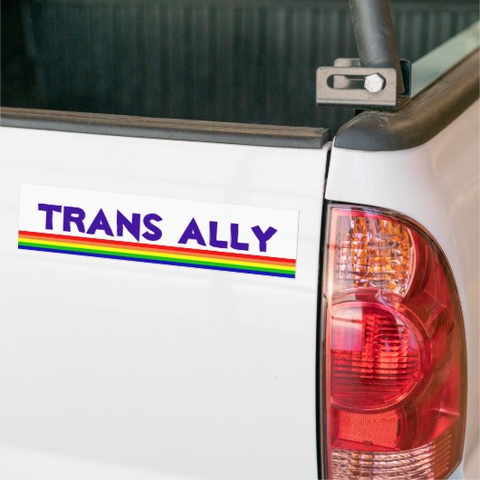 Transport-Verbündeter, Regenbogen Autoaufkleber (Auf Lkw)