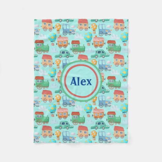 Transport von Kindern Fleecedecke (Vorderseite)