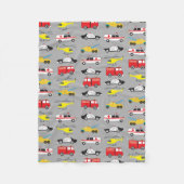 Transport von Notaren Fleecedecke (Vorderseite)