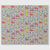 Transport von Notaren Geschenkpapier (Flach)