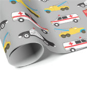 Transport von Notaren Geschenkpapier (Rolleneckpunkt)