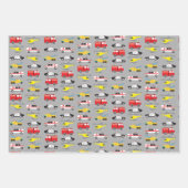 Transport von Notaren Geschenkpapier Set (Vorderseite 2)