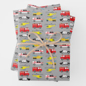 Transport von Notaren Geschenkpapier Set (Beispiel)