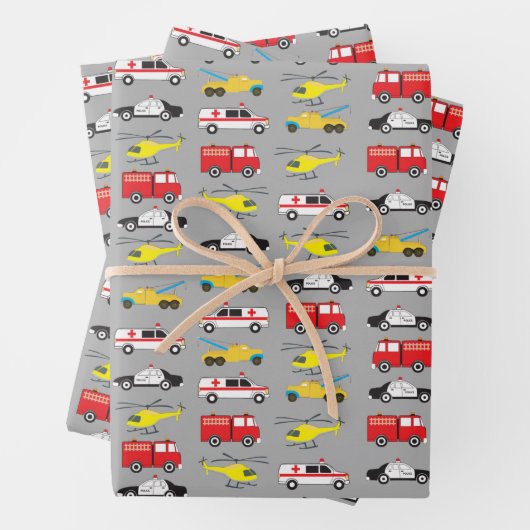 Transport von Notaren Geschenkpapier Set (Beispiel)