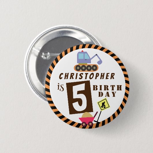 Transport White Button (Vorne & Hinten)