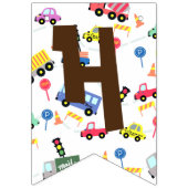 Transport White Wimpelkette (Zweite Fahne)