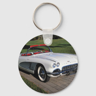 Transportation 077,Oldtimer,Corvette,ein Klassiker Schlüsselanhänger