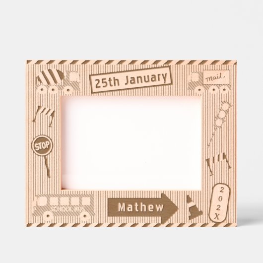 Transportation Boys  Geätzte Rahmen (Vorderseite)