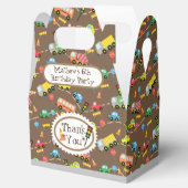 Transportation Brown Gevor Box Geschenkschachtel (Geöffnet)