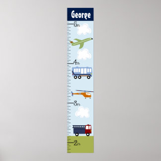Transportation Growth Chart Behalte bei 8x44! Poster