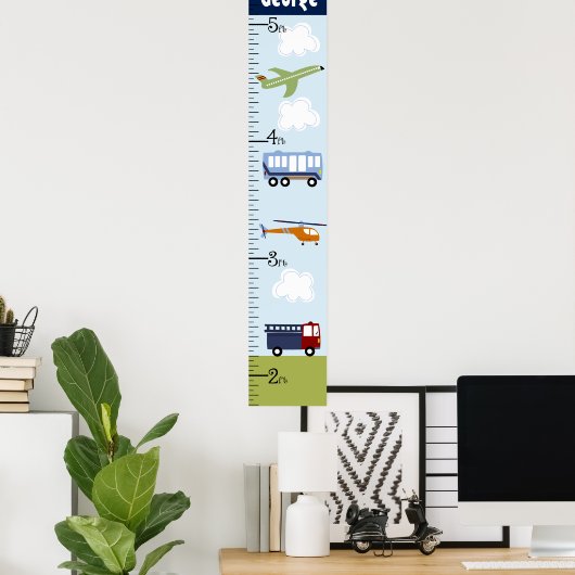 Transportation Growth Chart Behalte bei 8x44! Poster (Heimbüro)