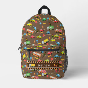 Transportboys Brown Bedruckter Rucksack