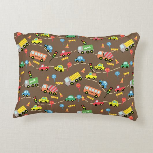 Transportboys Brown Dekokissen (Rückseite)