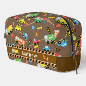 Transportboys Brown Waschbeutel (Rechte Ecke)