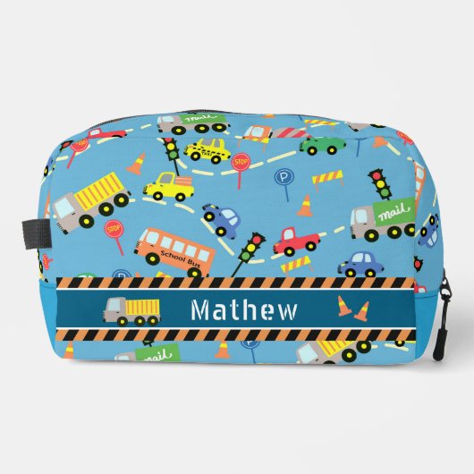 Transportboys Light Blue Waschbeutel (Vorderseite)