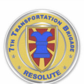 Transportbrigade Aufkleber (Vorderseite)