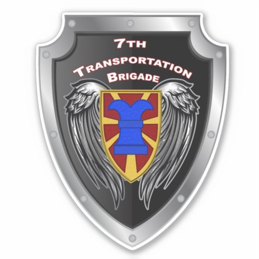 Transportbrigade Aufkleber (Vorderseite)