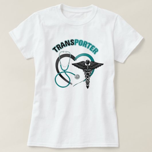 Transporter-Krankenschwester-Arzt-Geschenke-T - Sh T-Shirt (Design vorne)