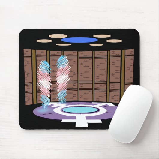 Transporterraum - Mousepad (Mit Mouse)