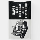 Transportfahrzeug Banner (Vertikal)