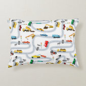 Transportfahrzeuge Lastkraftwagen Straßenfahrzeuge Dekokissen (Vorderseite)