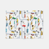 Transportfahrzeuge Lastkraftwagen Straßenfahrzeuge Fleecedecke (Vorderseite (Horizontal))