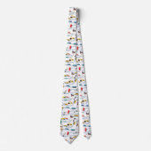 Transportfahrzeuge Lastkraftwagen Straßenfahrzeuge Krawatte (Vorderseite)