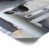 Transportflugzeug der C-47 Dakota, Poster (Ecke)