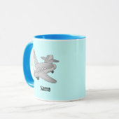 Transportflugzeug Tasse (Vorderseite Links)