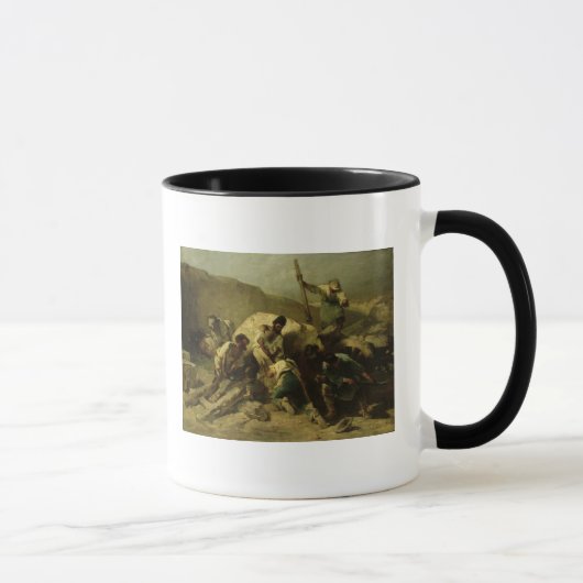 Transportieren der Stein-Blöcke Tasse (Rechts)