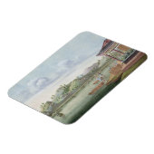 Transporting crates of tea (w/c on paper) magnet (Linke Seite)