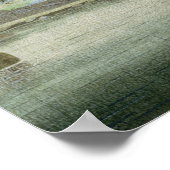 Transporting crates of tea (w/c on paper) poster (Ecke)