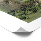 Transporting crates of tea (w/c on paper) poster (Ecke)