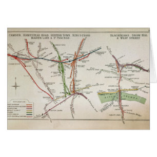 Transportkarte von London, c.1915