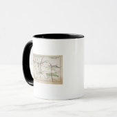 Transportkarte von London, c.1915 Tasse (Vorderseite Links)