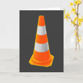 Transportkone mit grauen Streifen Karte (Gelbe Blume)