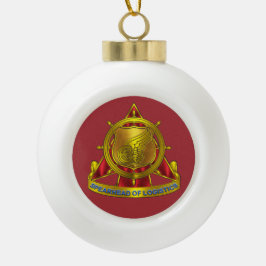 Transportkorps Keramik Kugel-Ornament