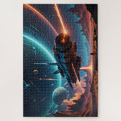 Transportschiff Puzzle (Vertikal)