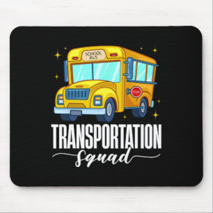 Transportstaffel Erster Schultag Schulbus Willkomm Mousepad