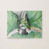 TRANSPORTWAGEN das Ziegen-Puzzlespiel Puzzle (Horizontal)