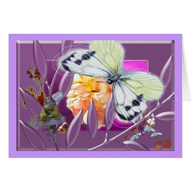 Transportwagen mit Schmetterling (Vorderseite (Horizontal))